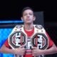 Jovem atleta Paulo Ninjinha em combate de MMA representando Mato Grosso